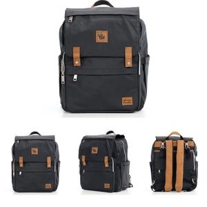 Sleepy panda diaper bag.